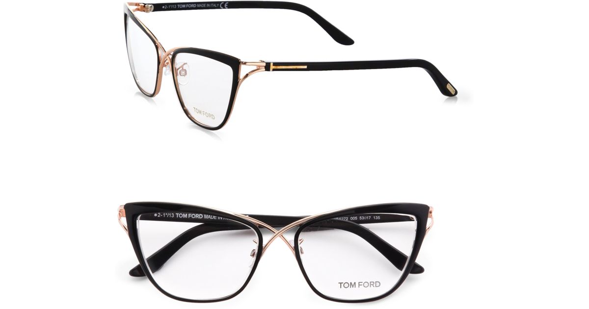 tom ford black cat eye glasses