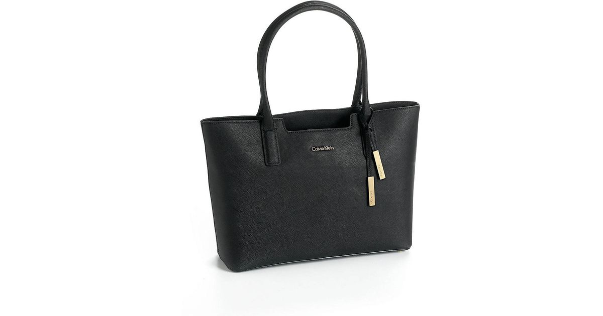 black calvin klein tote bag