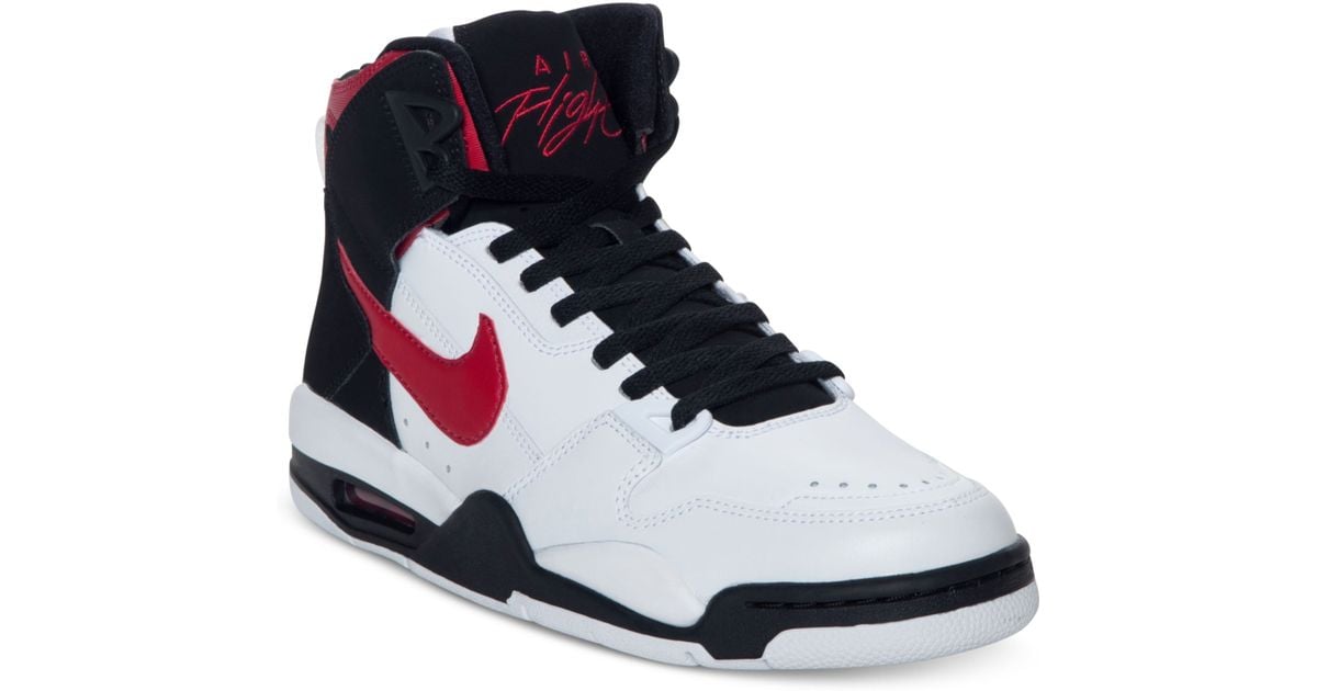 Nike Flight Condor High Si Basketball Sneakers in White for Men | Lyst