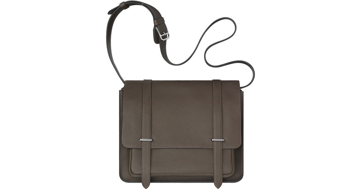 hermes steve caporal black men bags  