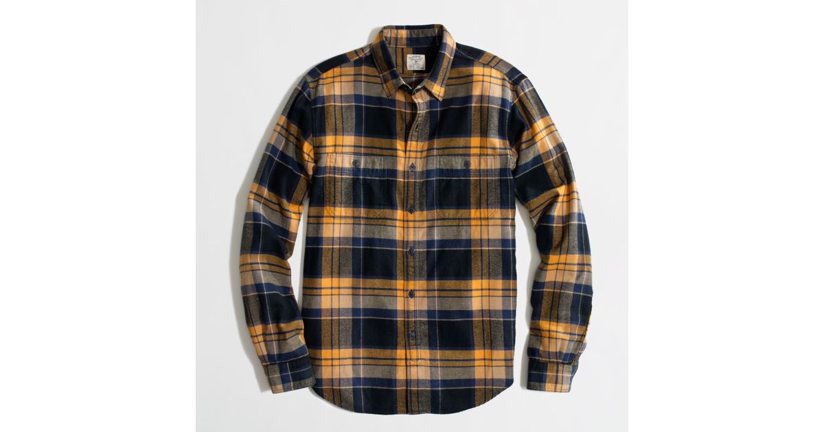 J.Crew Factory Flannel Workshirt in 