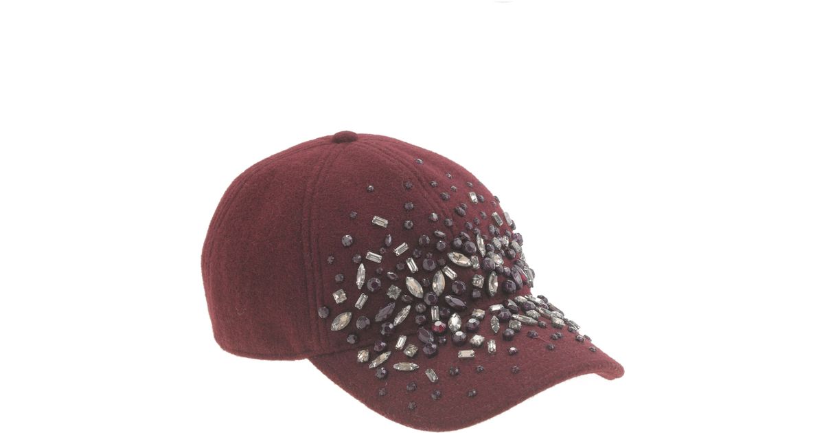 jeweled baseball caps