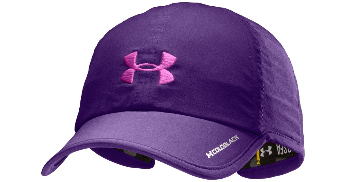 under armour purple hat