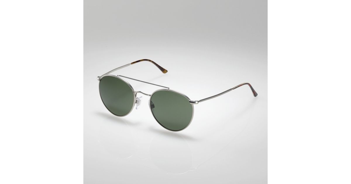 ralph lauren round pilot sunglasses