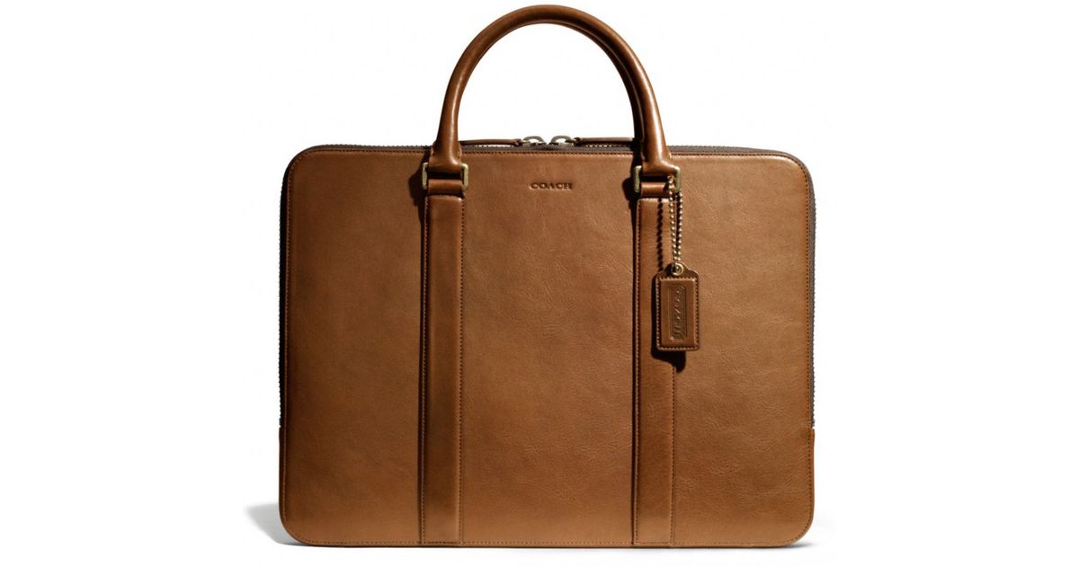 coach bleecker briefcase