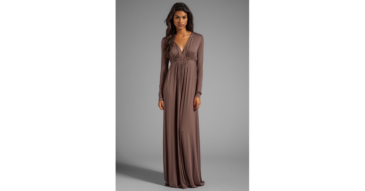 long sleeve caftan dress