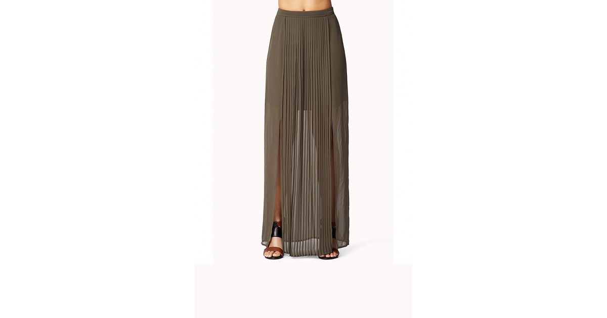 posh maxi skirt