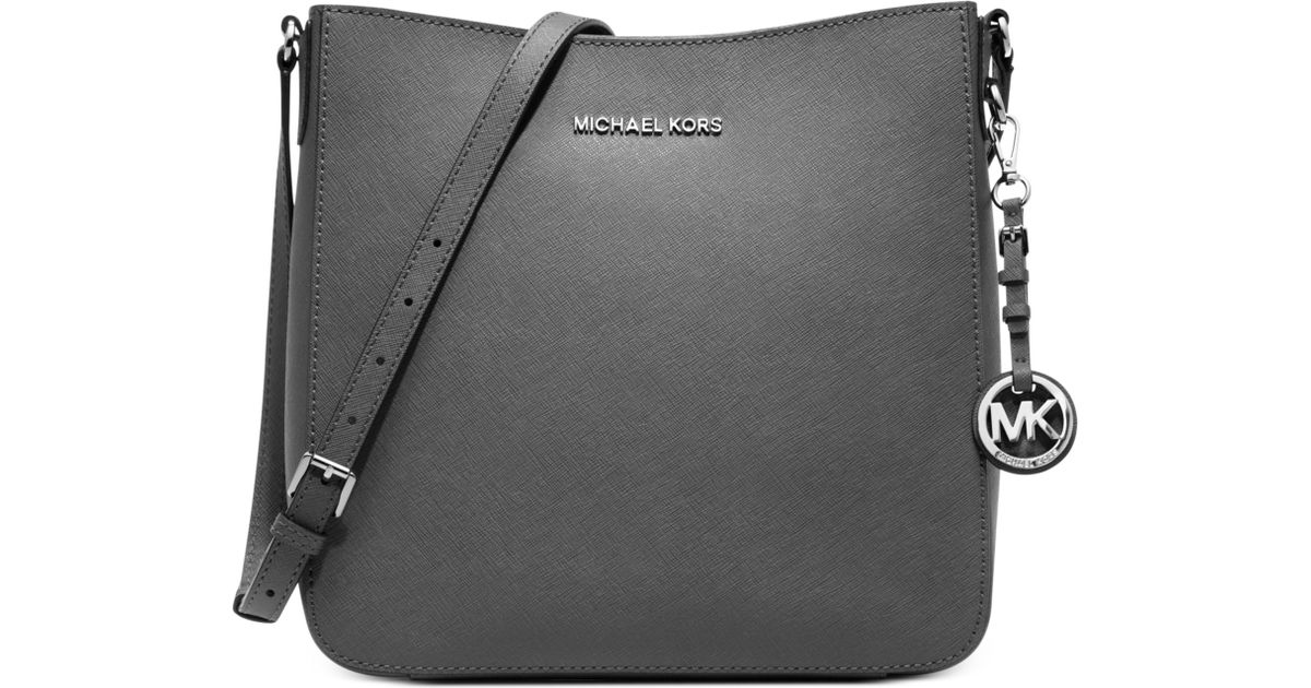 dark grey michael kors purse