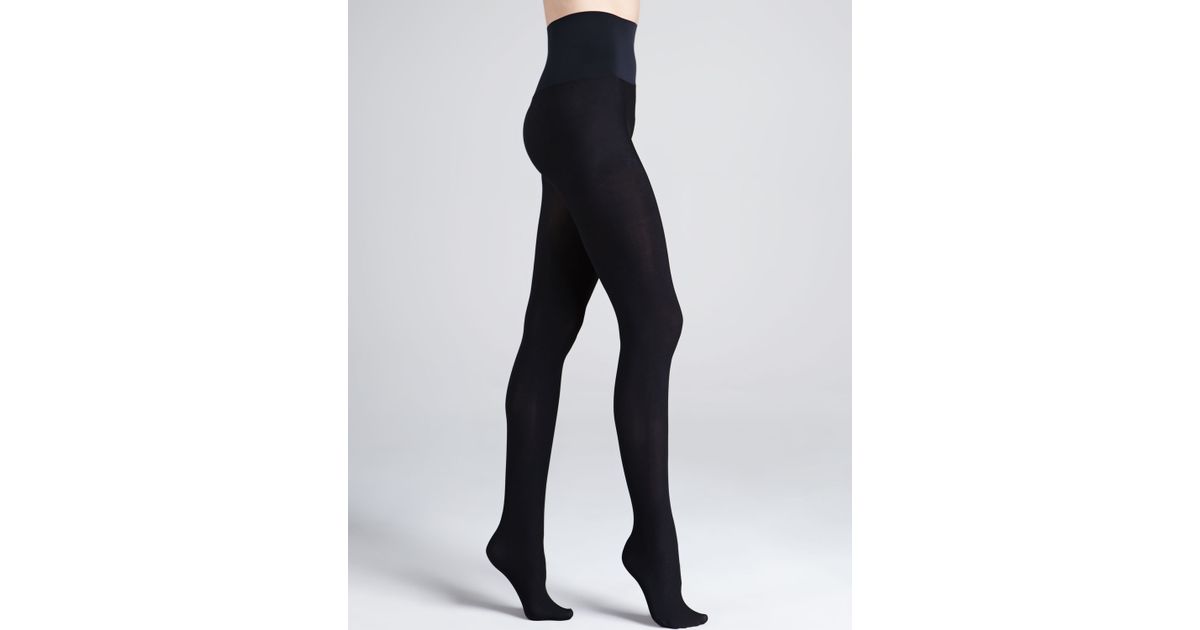 Commando Ultimate Opaque Matte Tights in Black Lyst