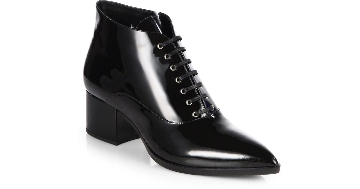 miu miu lace up ankle boots