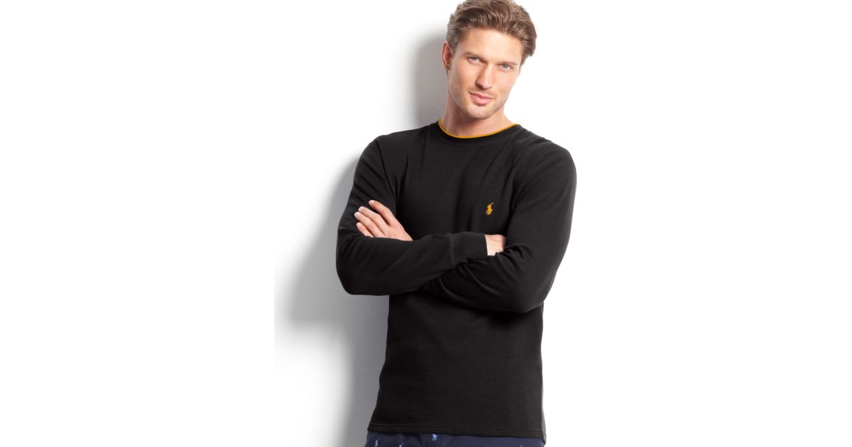 polo ralph lauren long sleeve thermal top