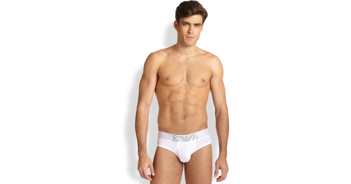 emporio armani microfiber brief