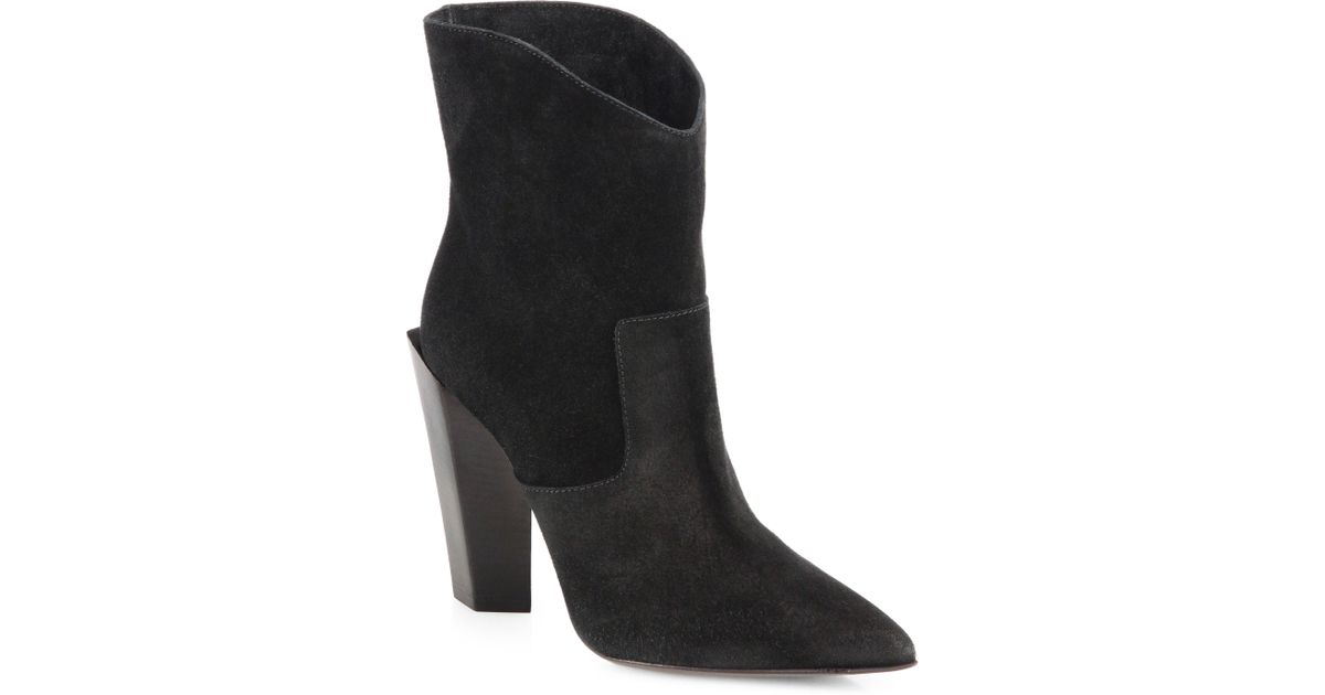 fendi suede boots