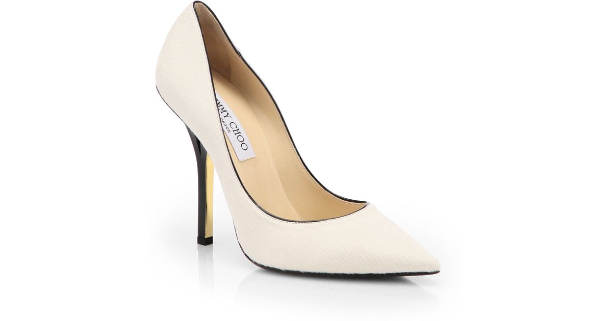 pony hair pumps