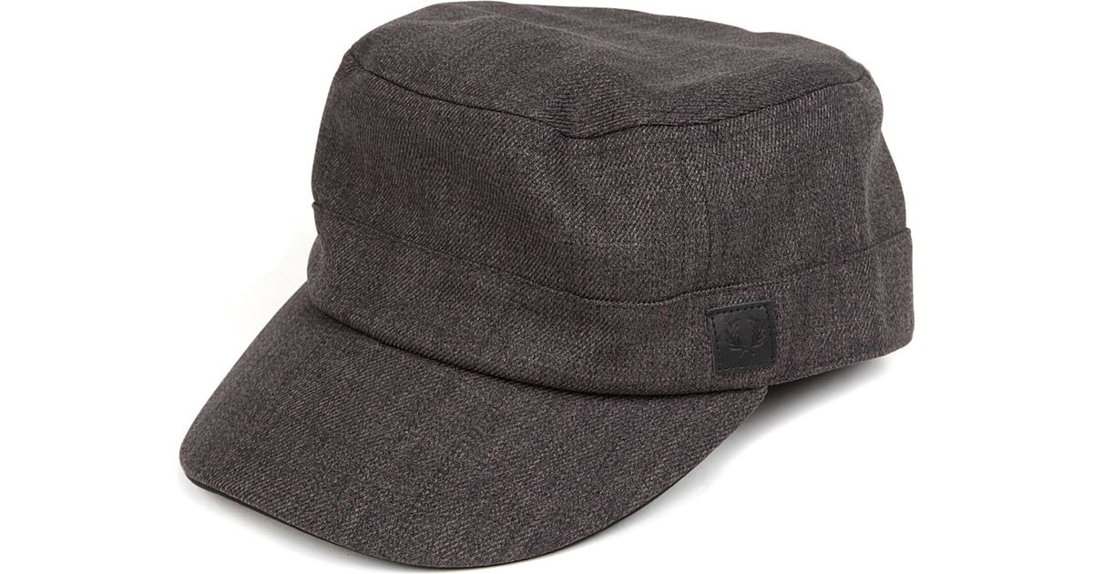 fred perry military cap