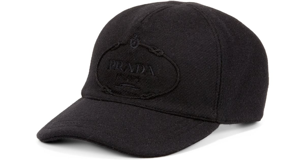 prada wool cap