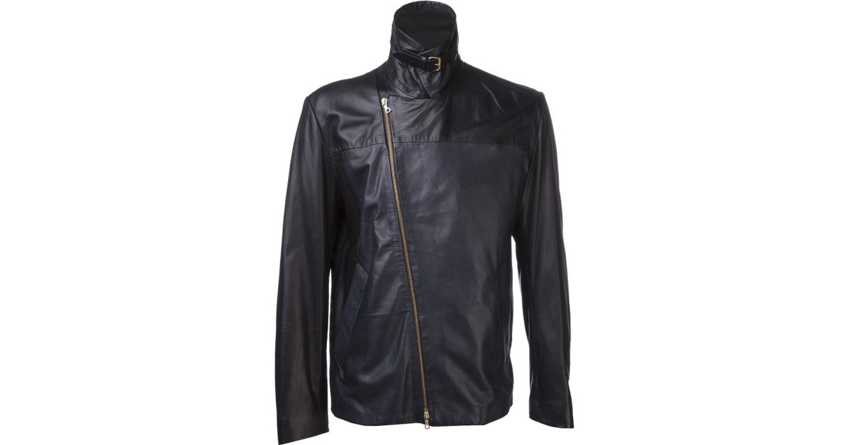 paul smith mens leather jacket