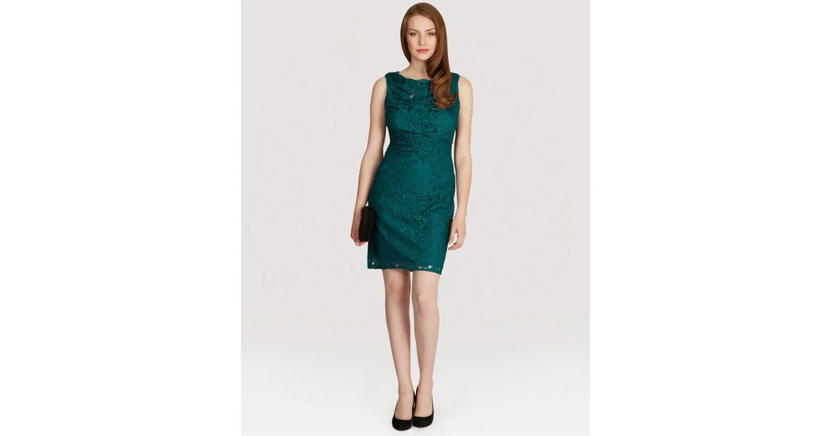 coast jade lace midi dress