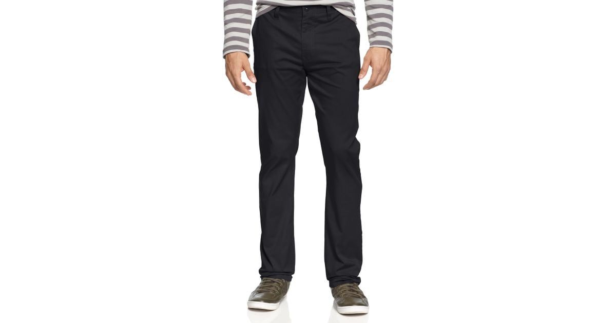 Hurley Mens Impala Straight Fit Utility Work Pant