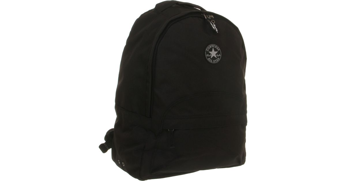black converse backpack