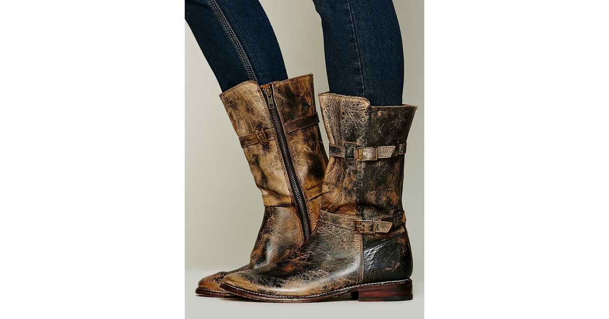 Bed Stu Sandover Mid Boot in Brown | Lyst