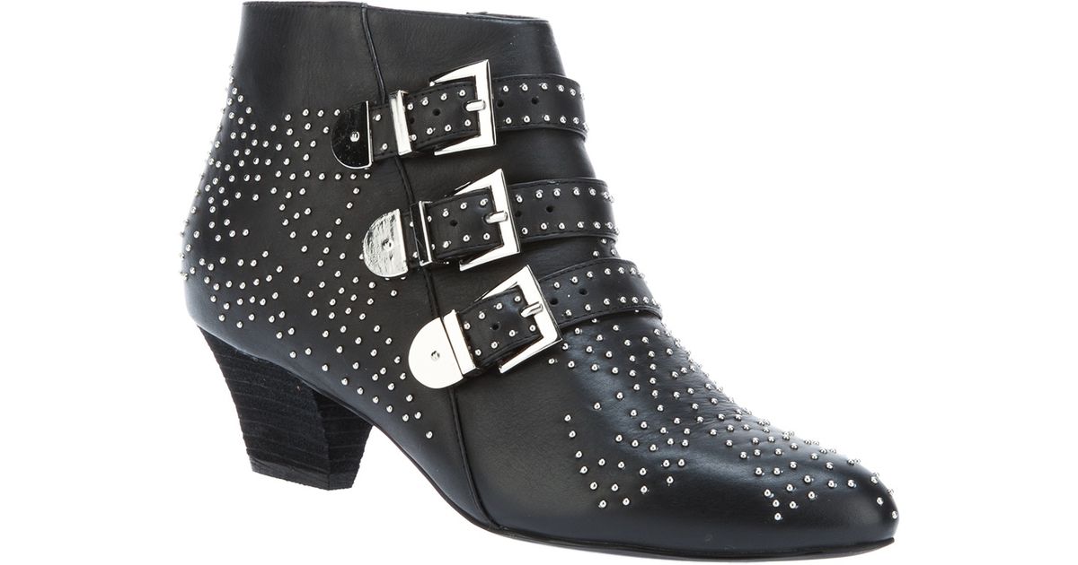 Jeffrey Campbell Starburst Ankle Boot in Black | Lyst