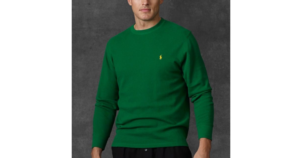 polo thermal sweater