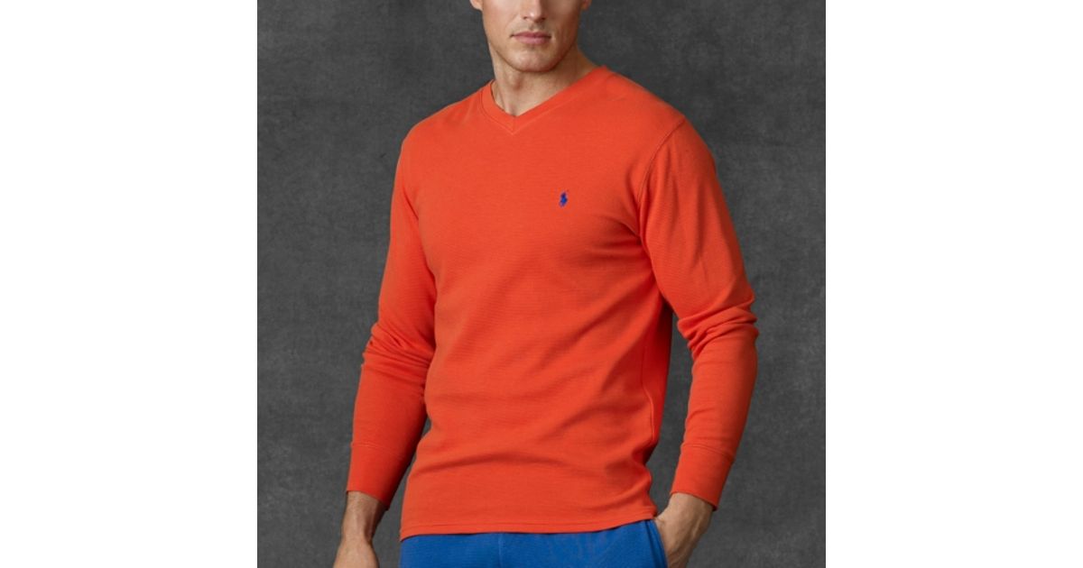 orange polo thermal