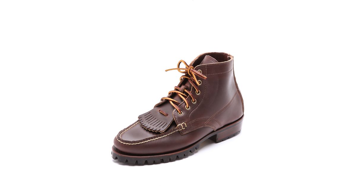 Eastland Belfast Usa Boots with Removable Kiltie in Brown for Men Lyst