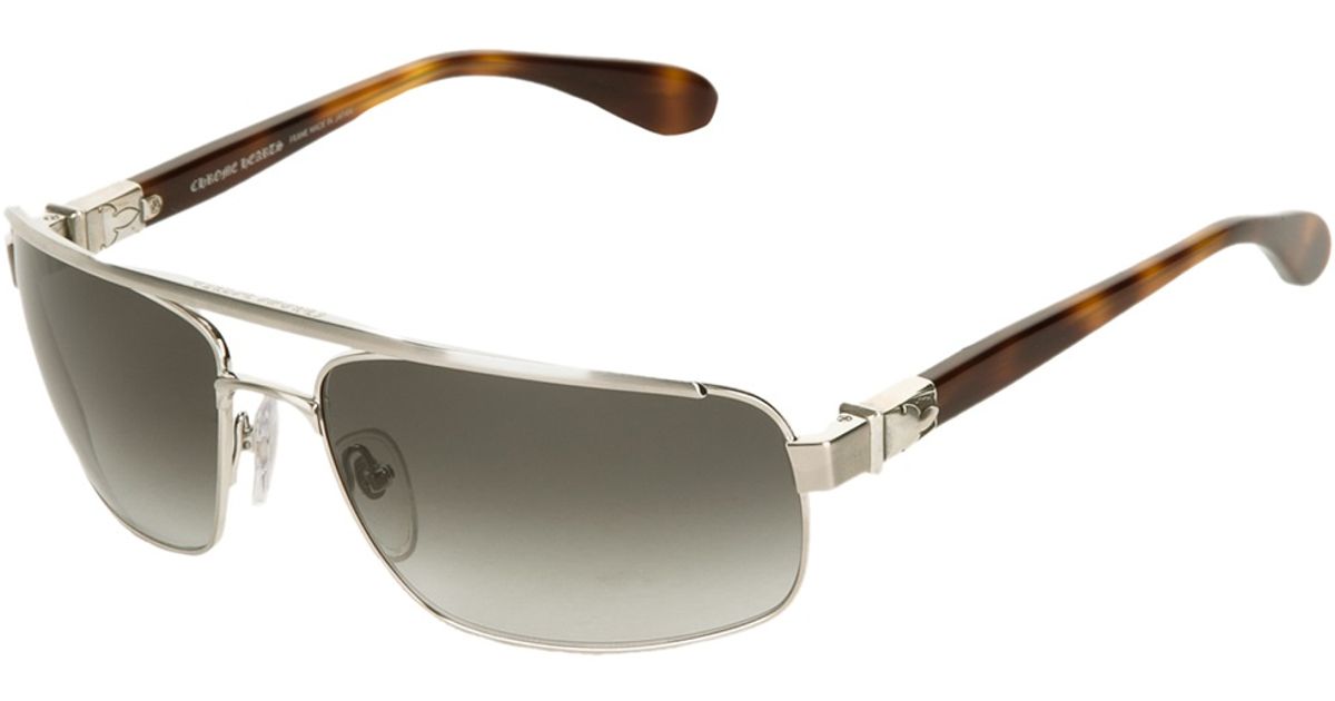 Chrome Hearts Penetration Sunglasses In Metallic For Men Lyst