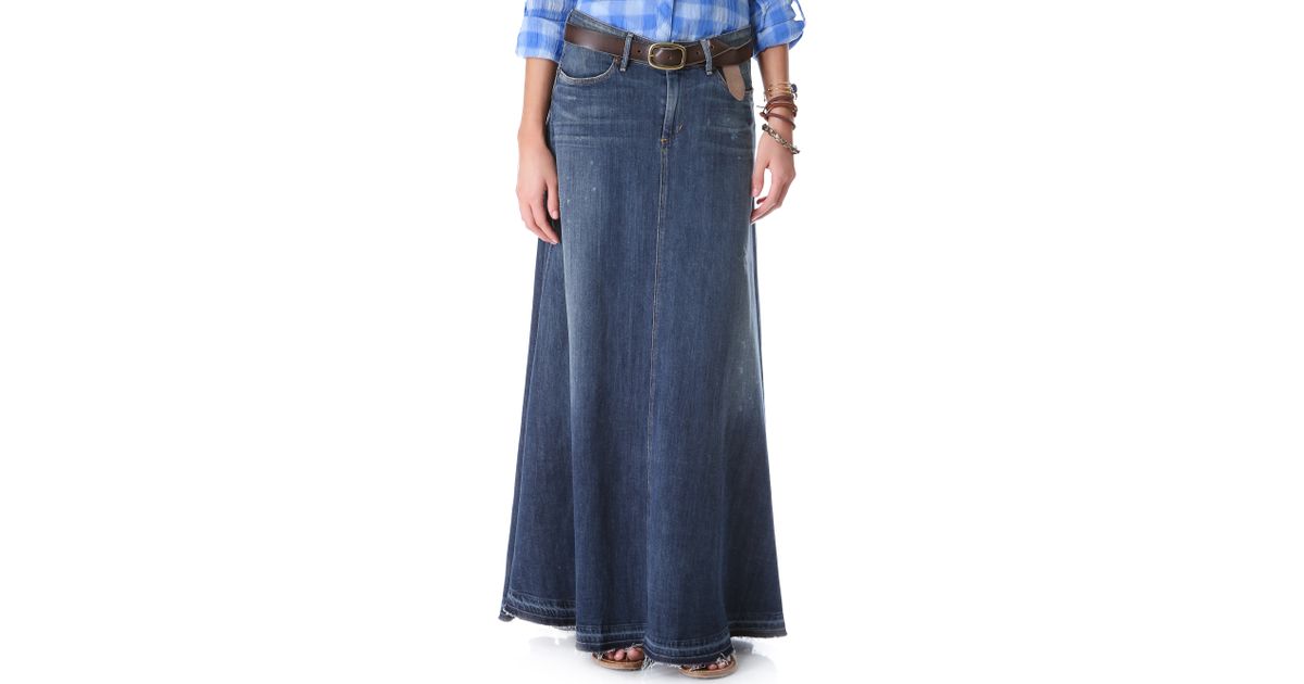 Citizens of Humanity Anja Maxi Skirt in 