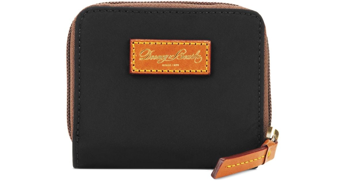 Dooney & Bourke Small Zip Around Nylon Wallet in Black Lyst