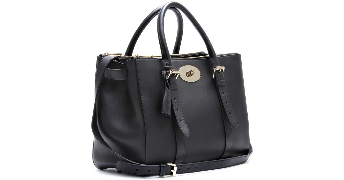 mulberry bayswater zipped tote