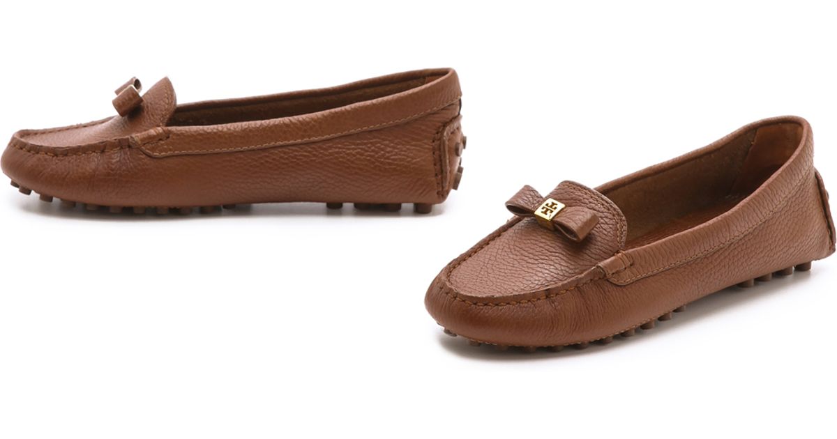 Tory Burch Ludlow Driving Loafers in Brown - Lyst
