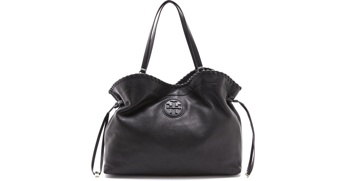 marion slouchy tote tory burch
