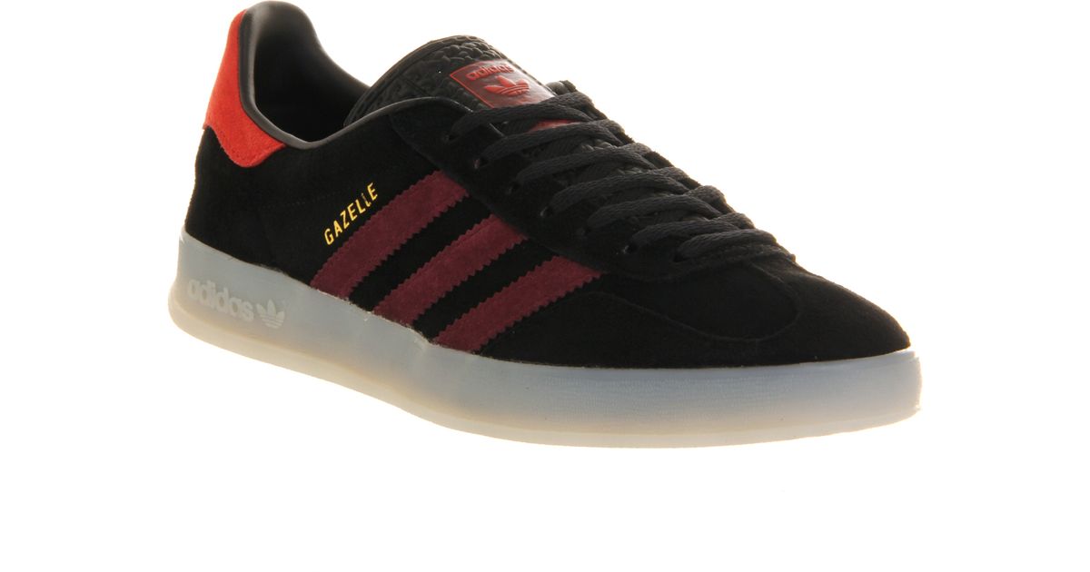 adidas gazelle indoor black