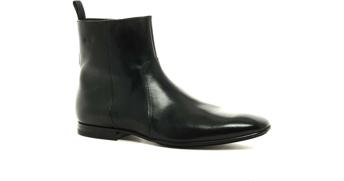 hugo boss black boots