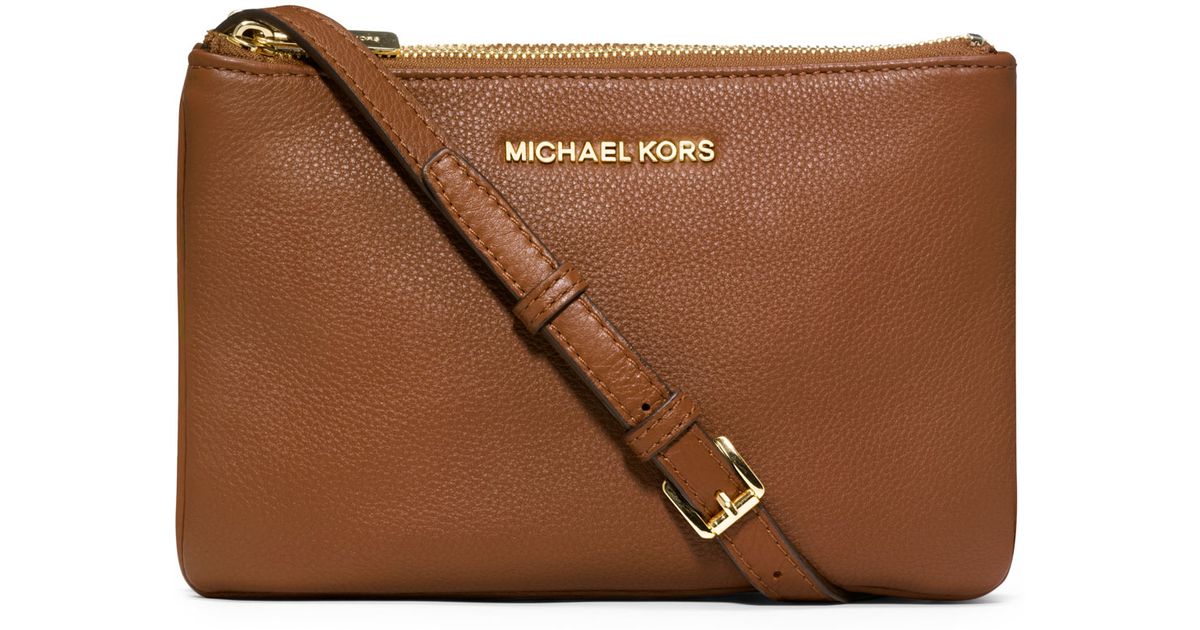 Michael kors bedford gusset crossbody sales
