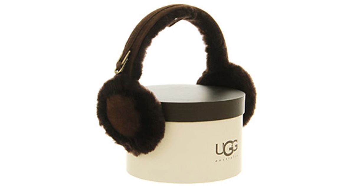 UGG Ear Muffs in Chocolate (Brown) for Men - Lyst