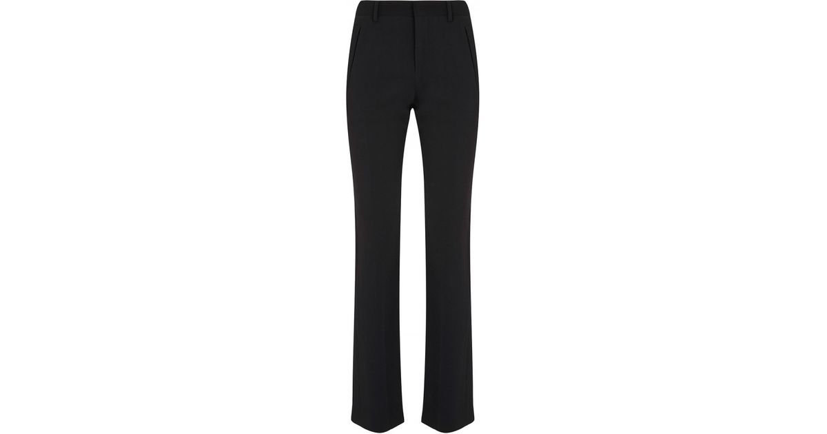 Givenchy High Waisted Tailored Trousers in Black - Save 65% | Lyst