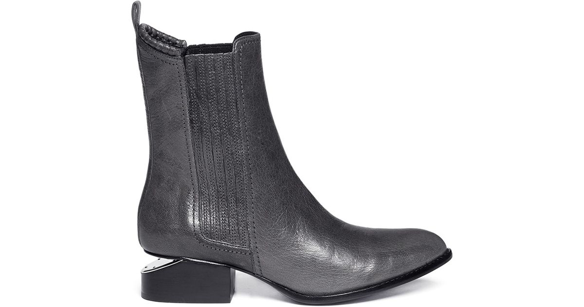 alexander wang cutout heel boot