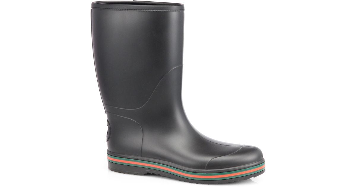 gucci rain boot