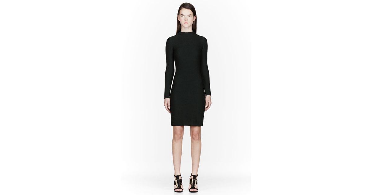calvin klein forest green dress