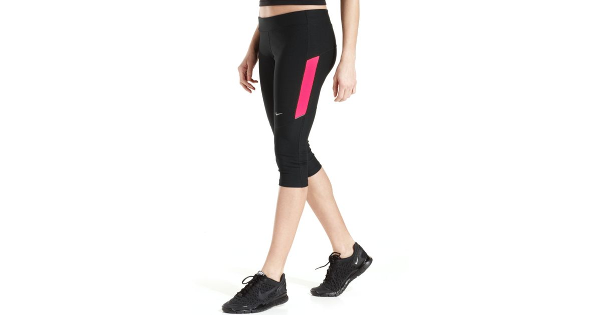 nike dri fit capri leggings