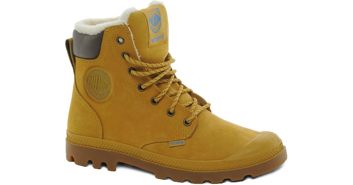 palladium canvas boots waterproof