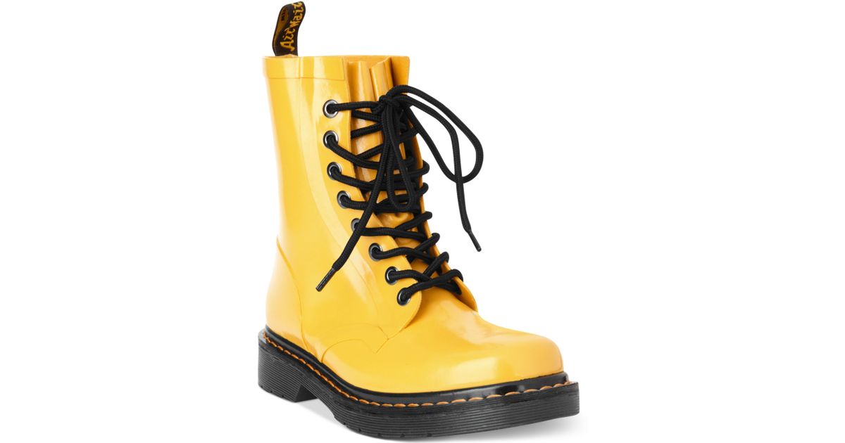 rain boots dr martens