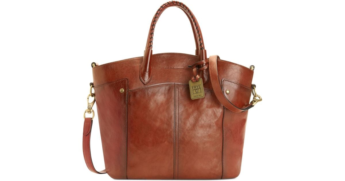 Frye Frye Handbag Renee Tote in Brown | Lyst