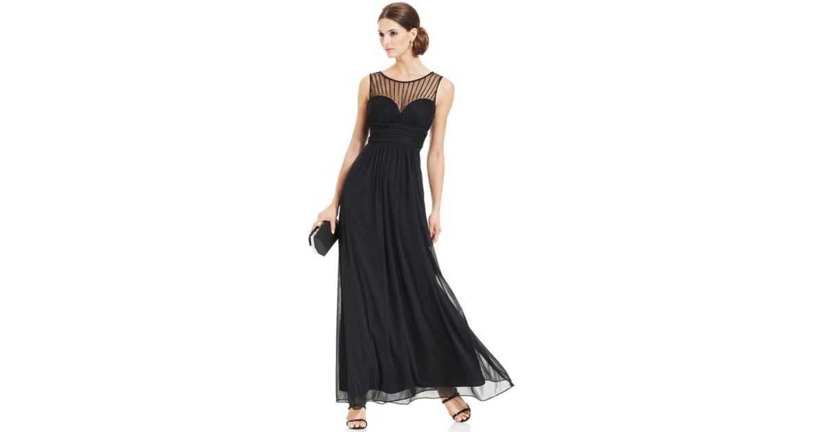 black xscape dress