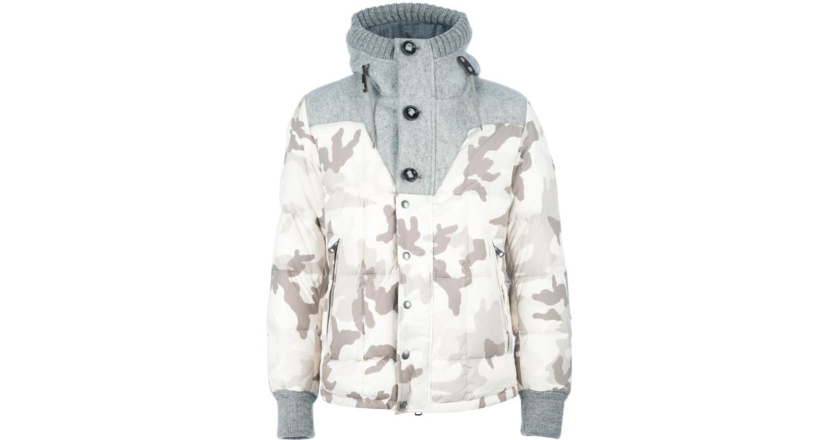 Moncler Beaumont Padded Jacket in Grey (Gray) for Men - Lyst