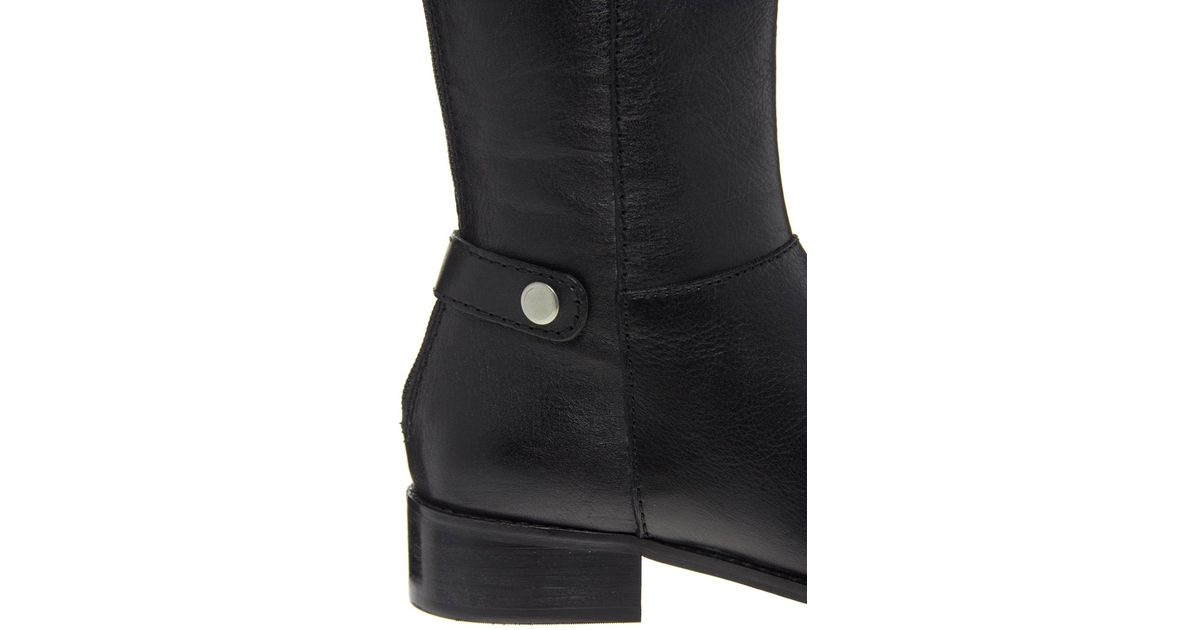 dune black over the knee boots